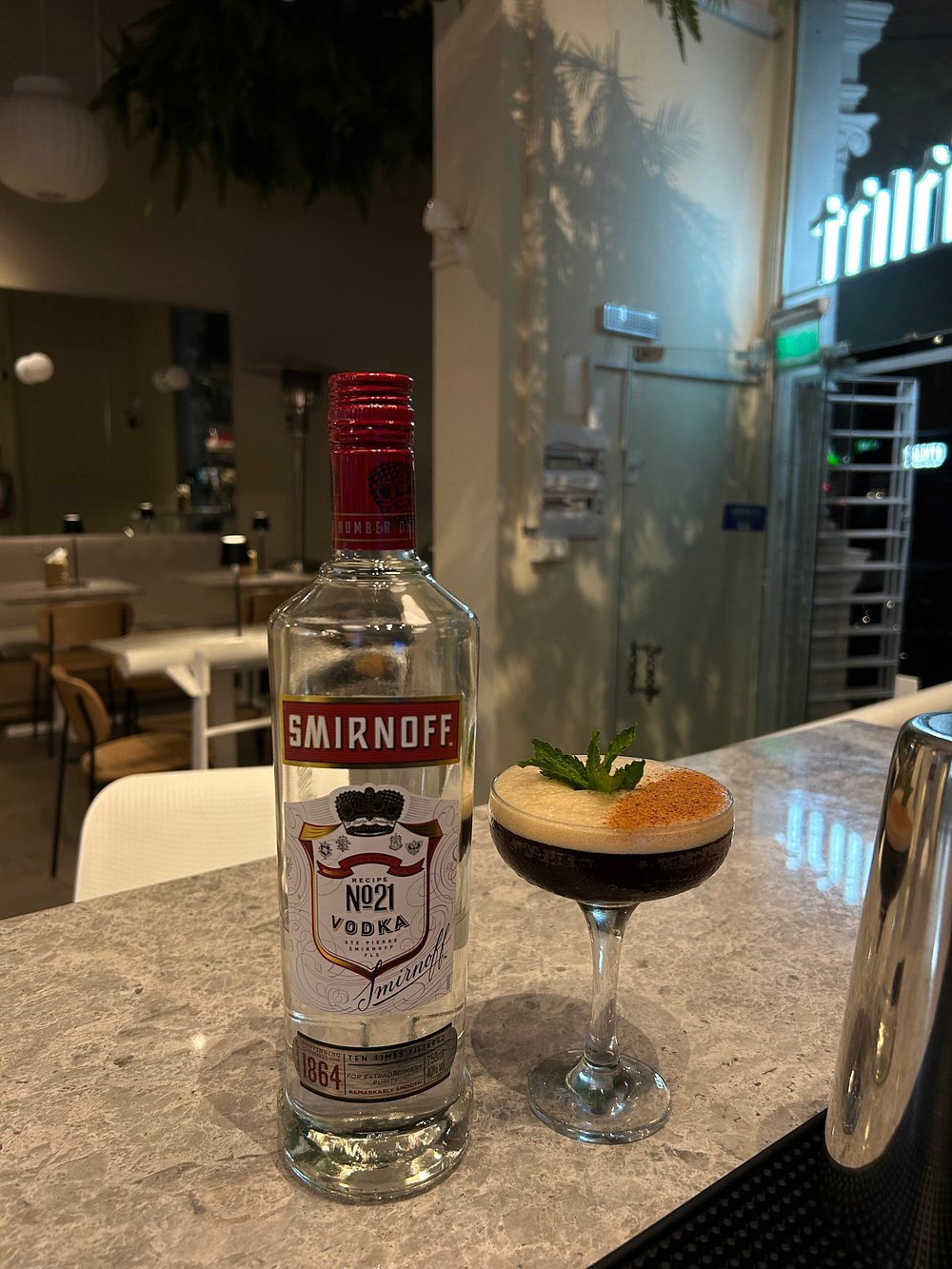 Espresso Martini en Mint
